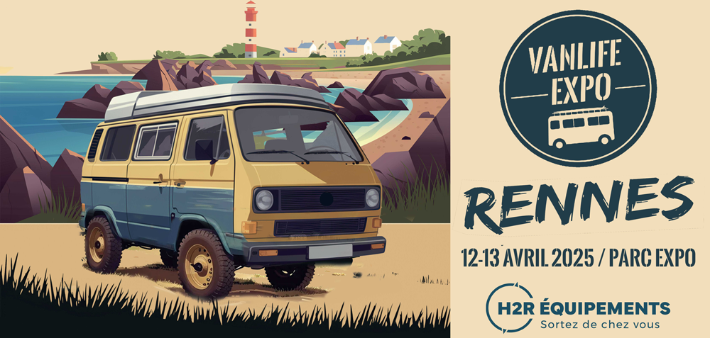 Retrouvez nous au Vanlife Expo de Rennes 2025