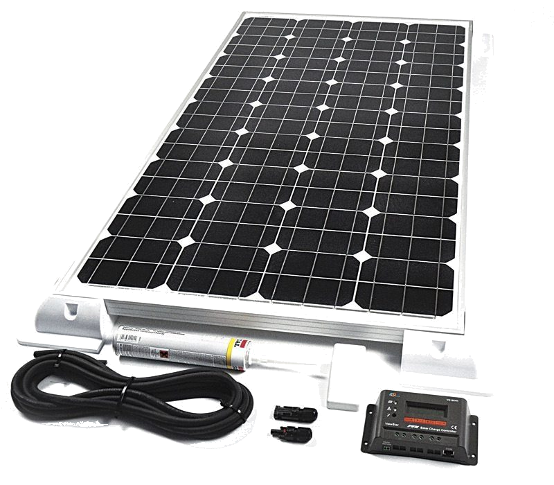 électricité en van aménagé : le panneau solaire